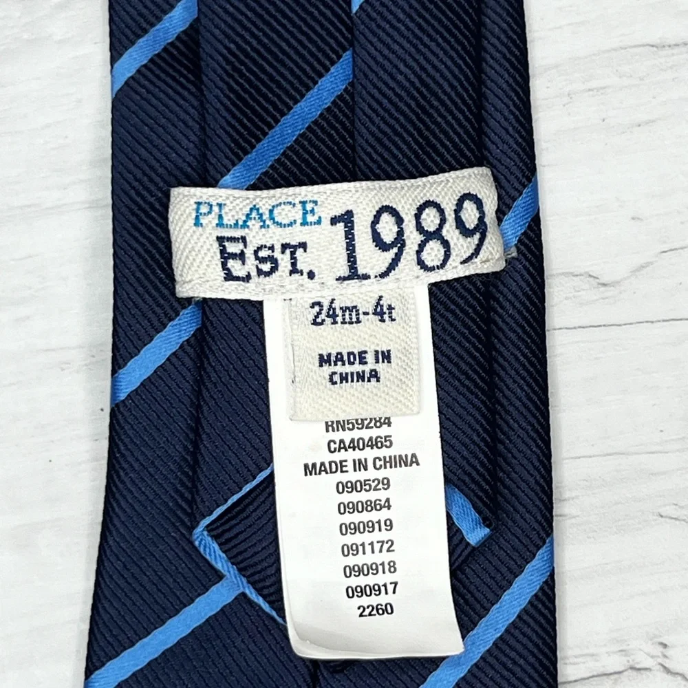 Boys Tie Set - Blue, Red, Burgundy size 24 months - 4 toddler